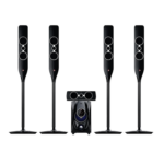 DJACK CHAMPAGNE HOME THEATER SYSTEM MODEL DJ 6082